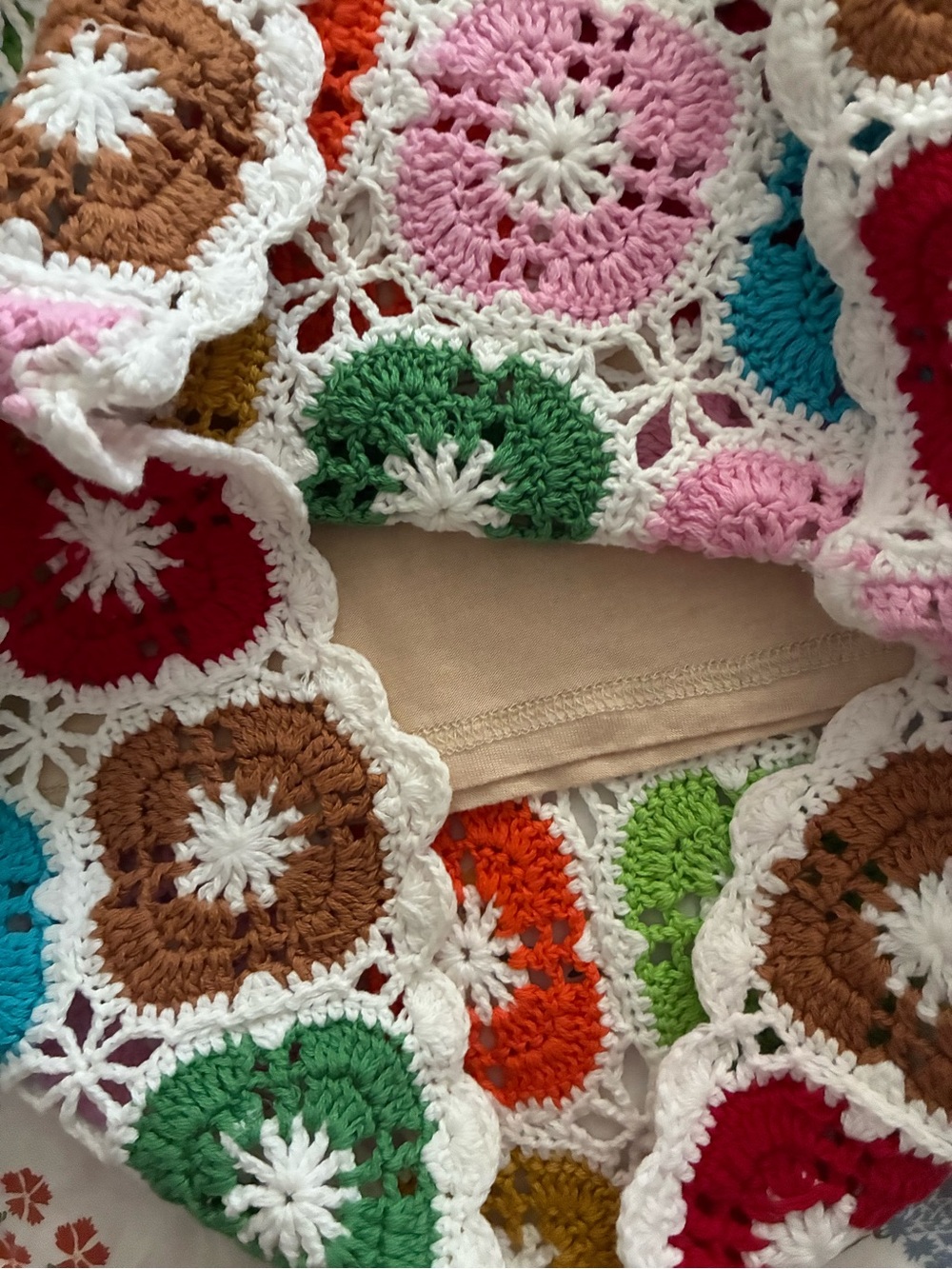 Show Me Your MuMu Tara Crochet Mini Dress - Picture 4 of 6